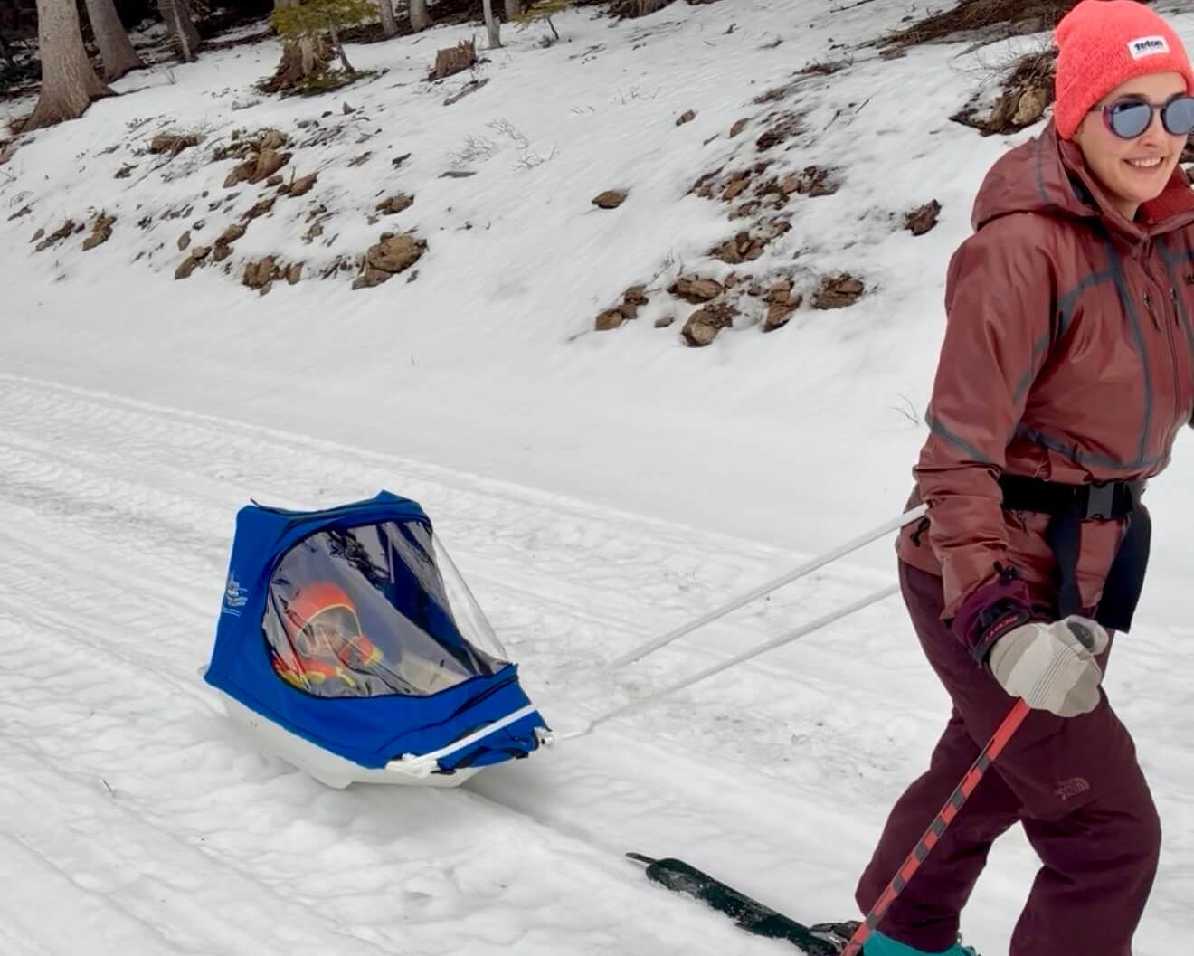 KinderShuttle Kids Pulk Sled System