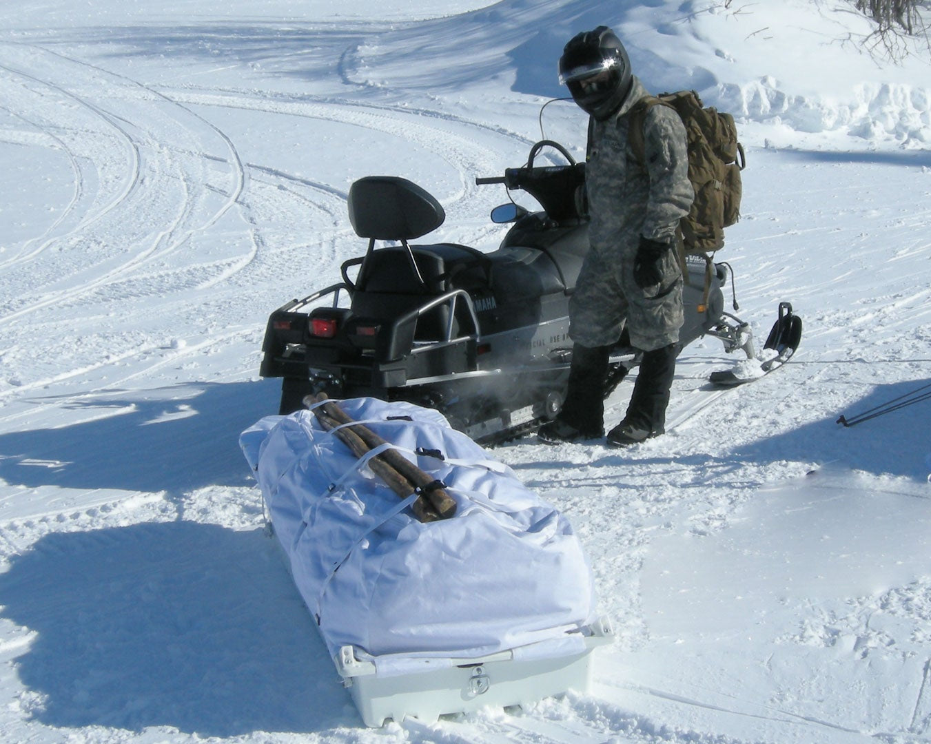 U-MAX Freight Pulk Sled